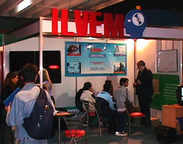 Stand de ILVEM en exposición educativa